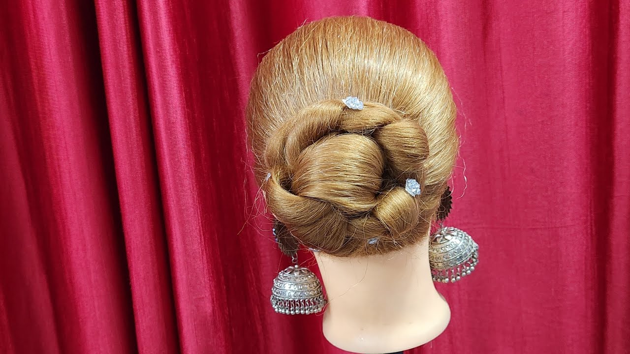 UPDO  | Knot Bun Hairstyle For Long Hair 😍 | New Hairstyle | The Hair Affair 