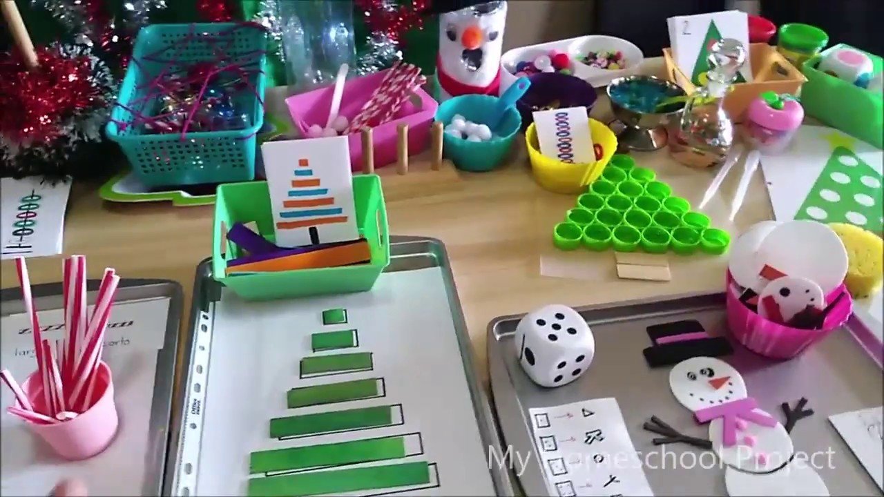 Actividades de navidad 3 a 5 años - Escuela en casa