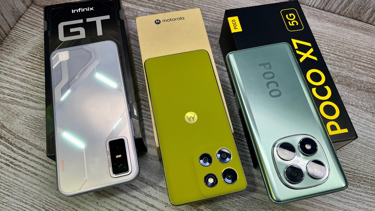 Infinix GT 30 5G vs Moto G86 Power 5G vs Poco X7 5G 🚀 Full Comparison & Honest Review