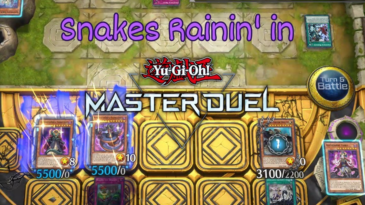 Ogdoadic/Reptilianne OTK!!! Insane Vennominaga Win || Yu-Gi-Oh! Master Duel