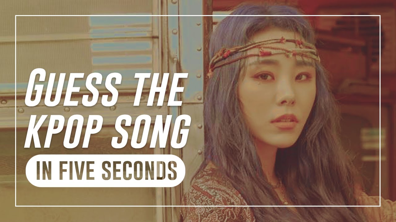 GUESS THE KPOP SONG IN 5 SECONDS