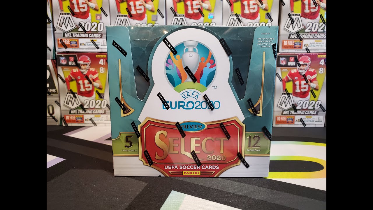 2020 Select UEFA Euro preview hobby box break