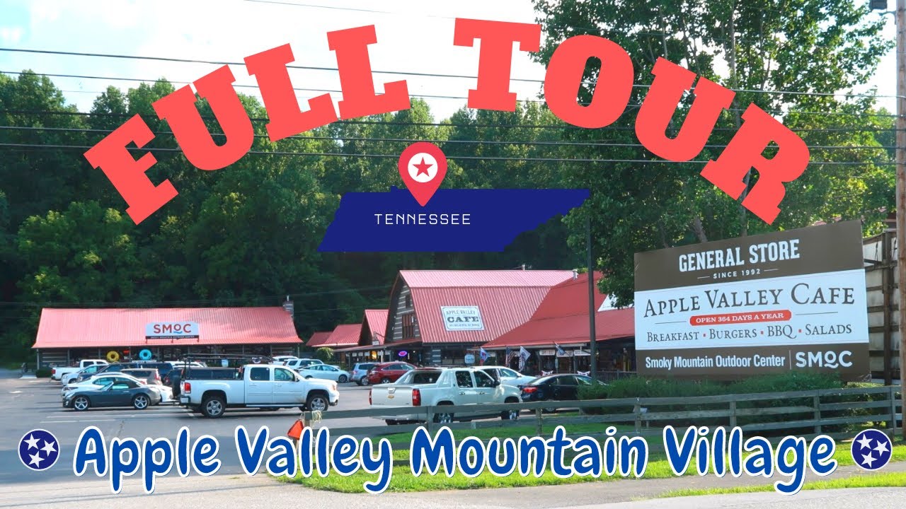 Exploring Apple Valley Mountain Village & Cafe | Dancing Bear Lodge| Full Tour | Townsend, TN