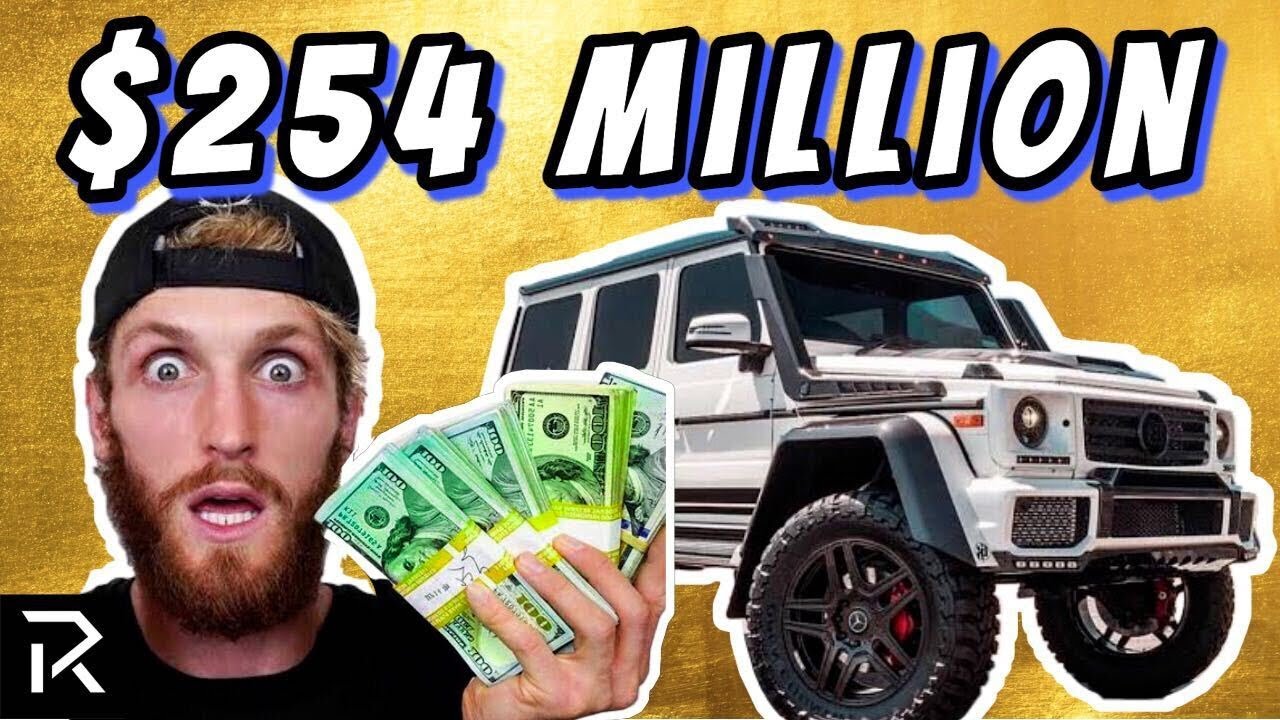 How Logan Paul Spends $245 Million Dollars
