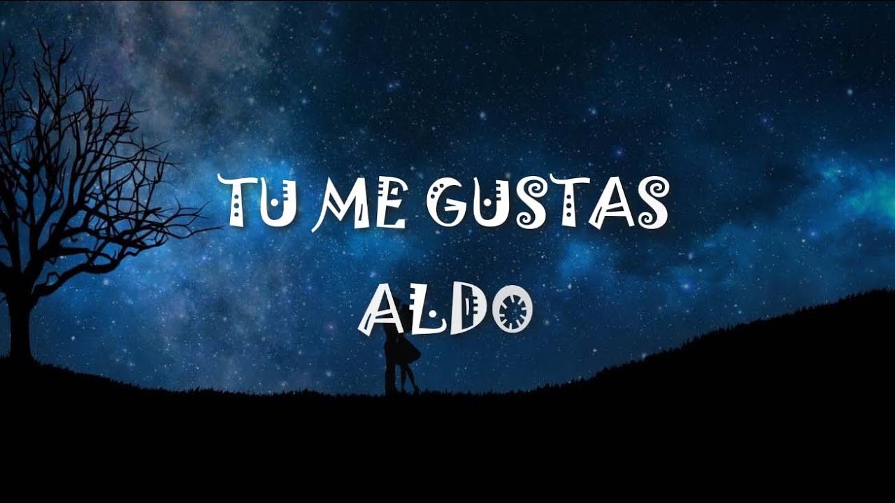 TU ME GUSTAS - ALDO (LETRA)