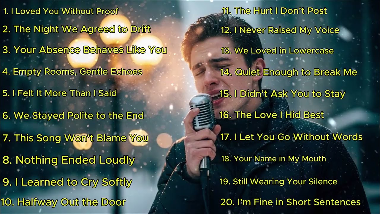 Broken Heart Songs | Quiet Moments You Don't Talk About sad song2026 