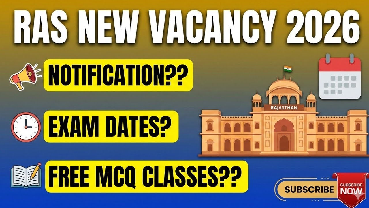 RAS New Vacancy 2026 | RAS Vacancy 2026 | EO RO New Vacancy 2026 | Rajasthan Akhada