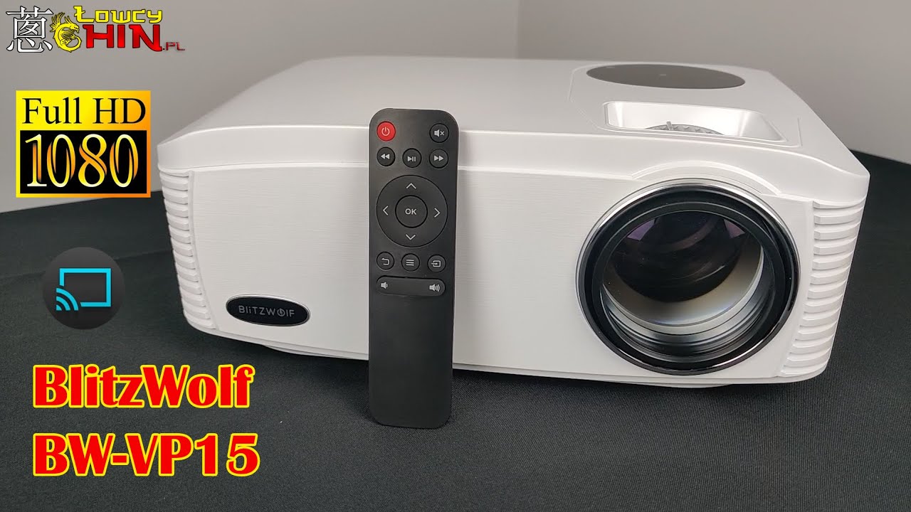 Projektor BlitzWolf BW-VP15 1080P - Recenzja / Test - LowcyChin.pl