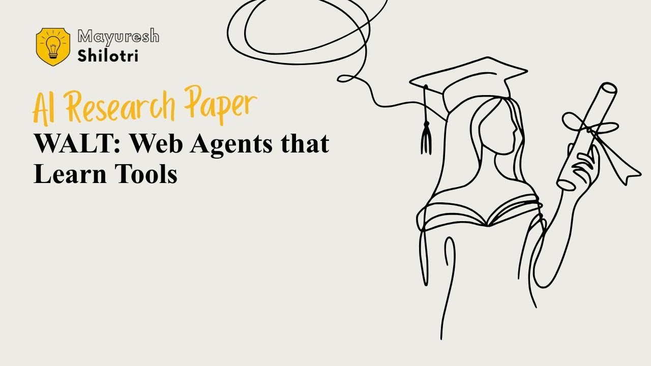 WALT Web Agents that Learn Tools
