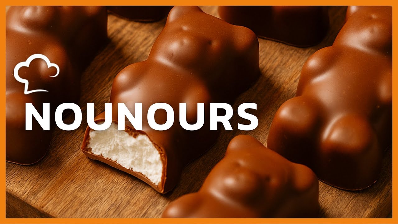 Nounours Guimauve au Chocolat au Lait | Recette Food’Cuisine