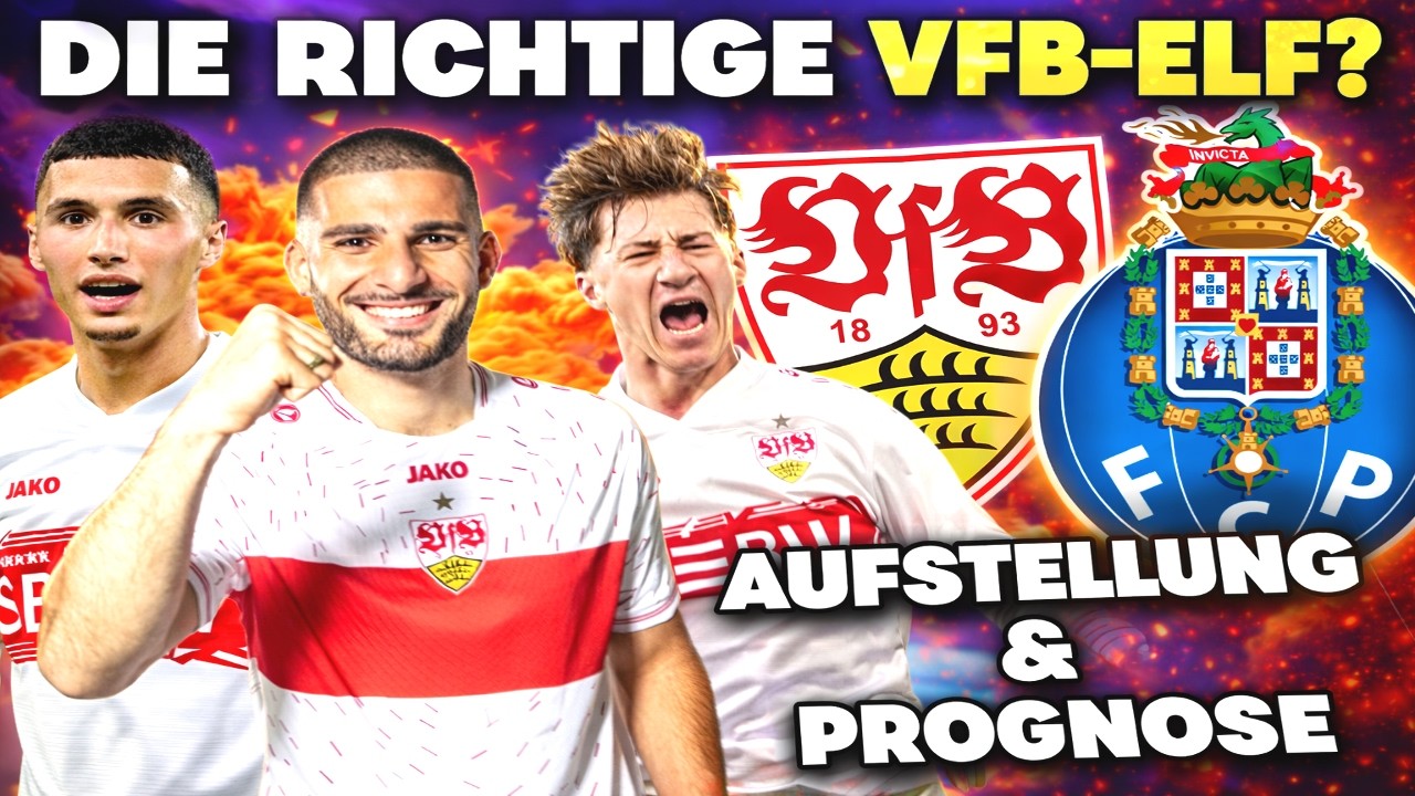 Stuttgart gegen Porto 🔥 Hoeneß VfB Startelf & Prognose | Europa League