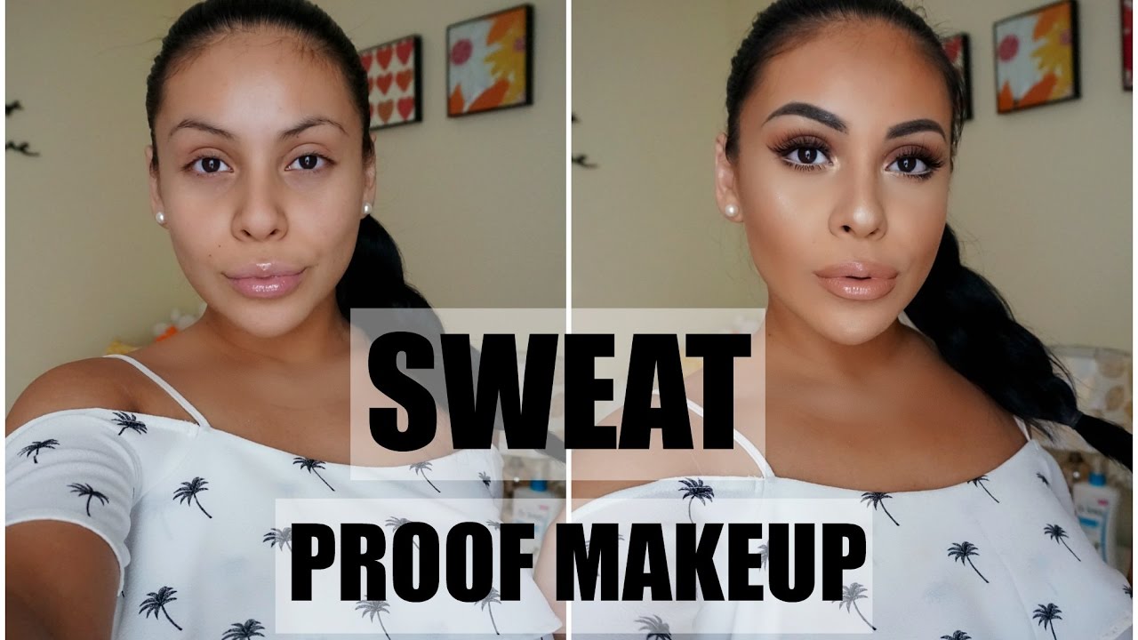 DRUGSTORE SWEAT PROOF MAKEUP TUTORIAL: SUMMER 2017 | JuicyJas