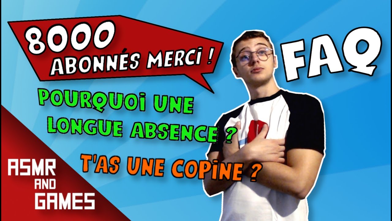 FAQ je réponds à toutes vos questions + BONUS ANNONCE - ASMR Français