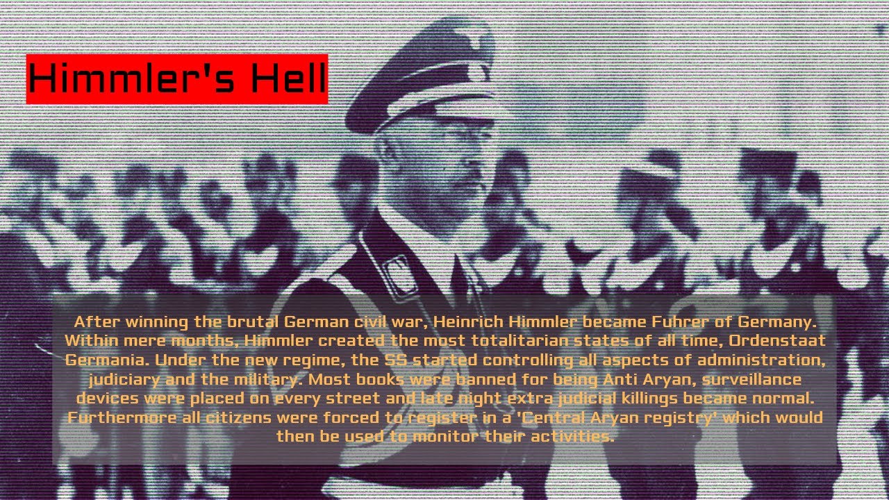 HOI4 TWR Custom Endslides: Worst Ending Europe(Himmler's Hell)