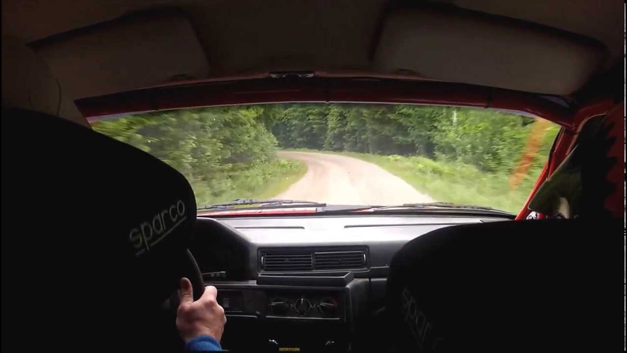 A-VOC Edaneracet 2013 SS1 Rejäl skrotning