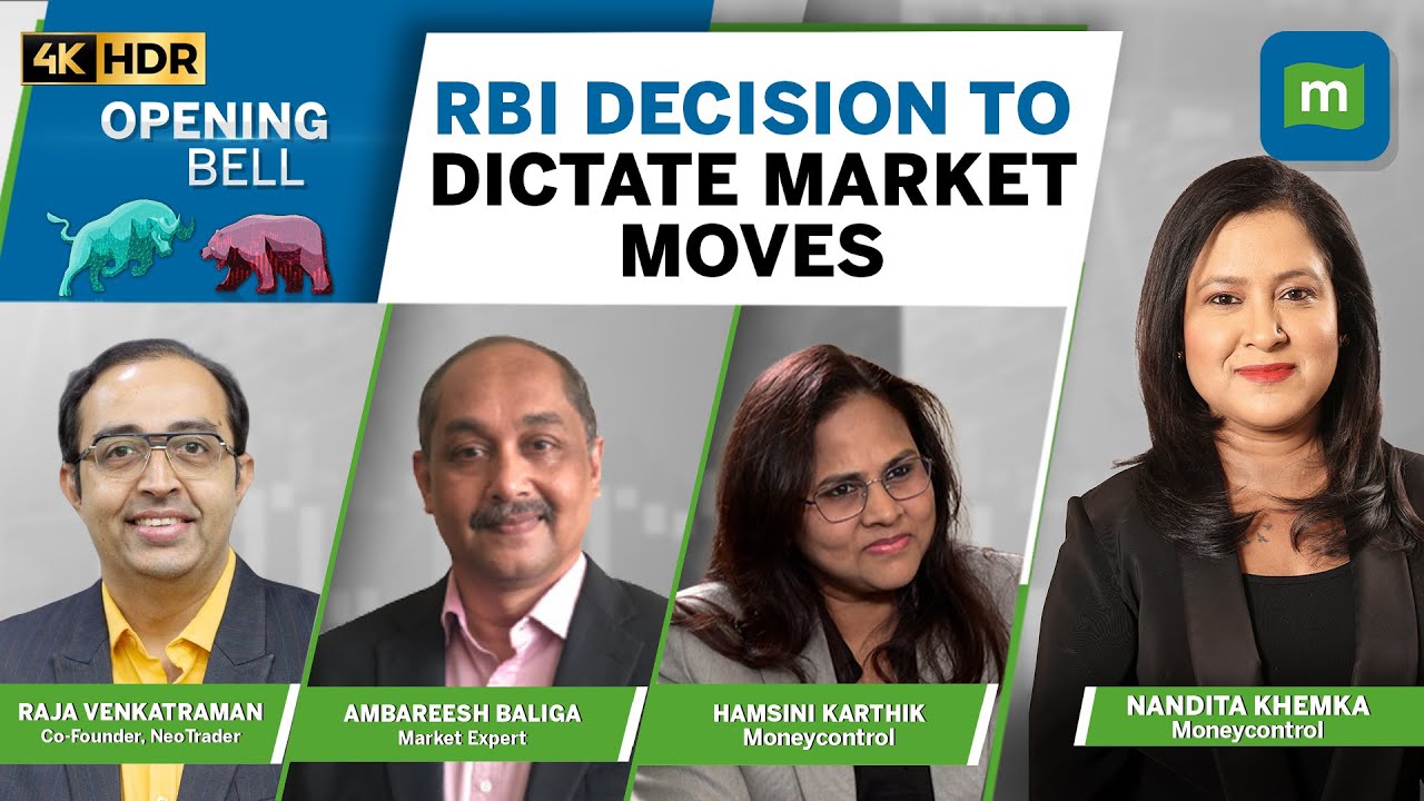 Nifty’s Move Hinges On RBI Rate Decision; HUL, ITC Hotels In Focus | Opening Bell Live