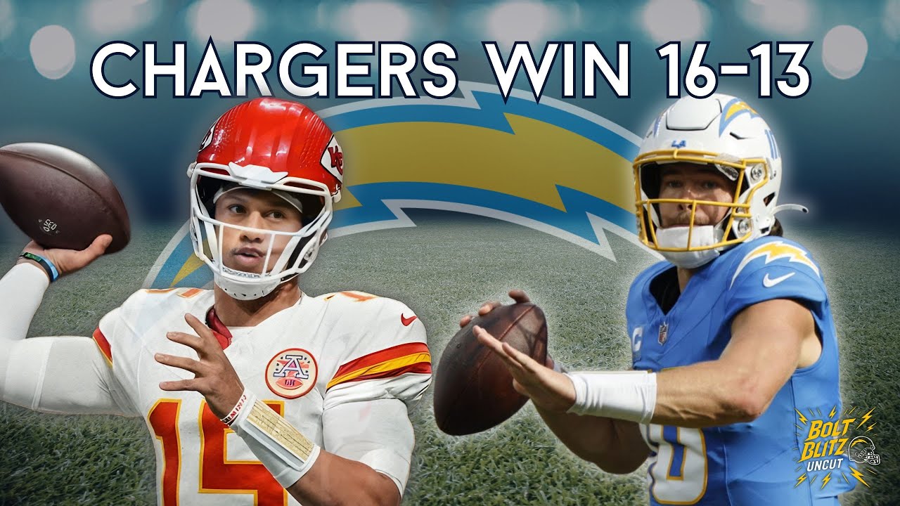 Chargers Beat Chiefs at Arrowhead | 16–13 Road Win