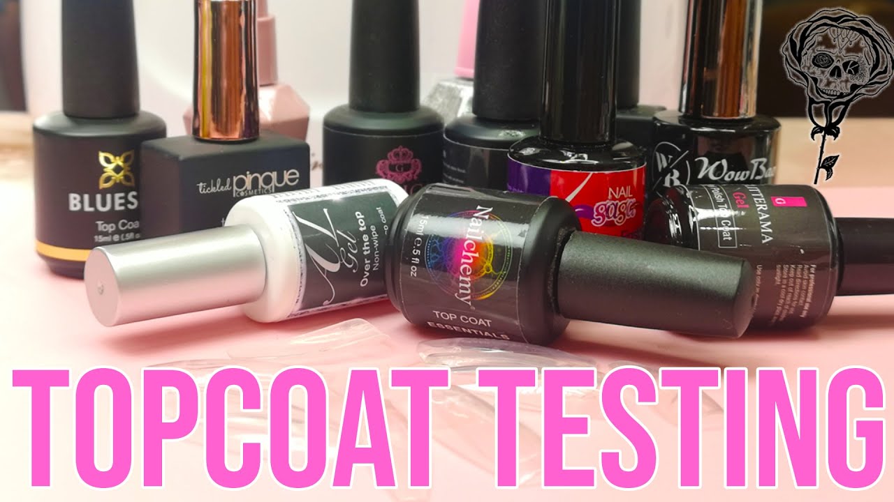 ✨🥊Which is the Clearest & Shinest Topcoat that I have in my Studio | Battle of the Brands🥊✨