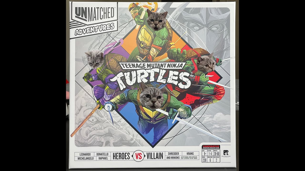 Unmatched Adventures TMNT против Шреддера