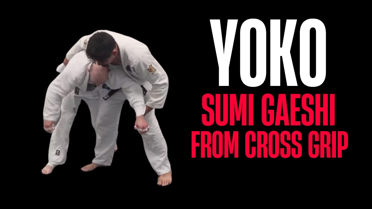 Йоко Суми Гаэши из книги «Крестовый хват: комбинация дзюдо»