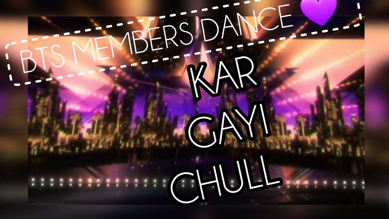 Ladhki beautiful kar gayi chull# hindi song #BTS members dance #viral video 