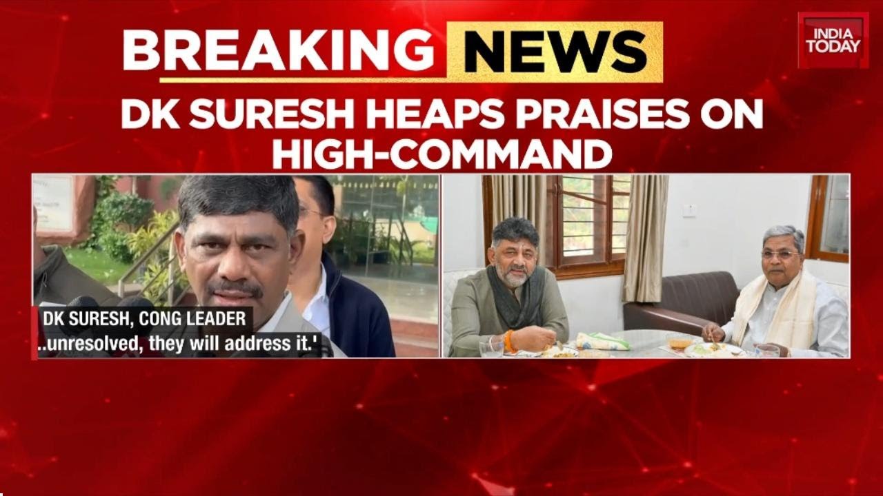 Karnataka Power Scuffle: Siddaramaiah, D.K. Shivakumar Hold Breakfast Meeting Amid Leadership Row