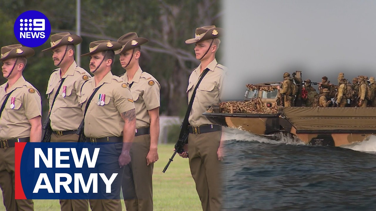 Army forms new dedicated group to safeguard coastal areas | 9 News Australia
