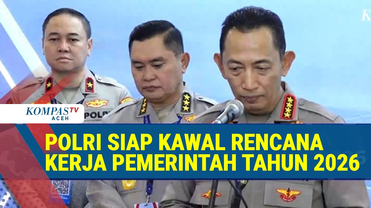 Rapim Polri 2026 Resmi Dibuka, Kapolri Siap Dukung Rencana Kerja Pemerintah