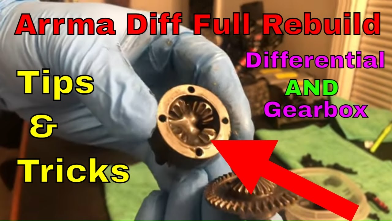 Arrma typhon 6s diff case