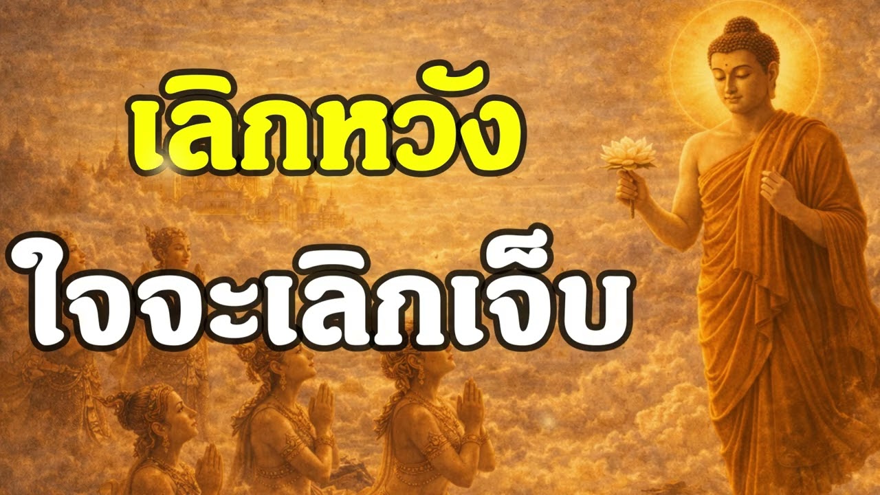 เลิกหวัง ใจจะเลิกเจ็บ | ฟังธรรมพุทธ | Ep.24