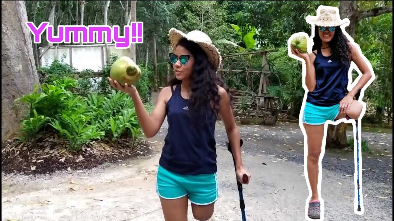 Amputee girl |Countryside lifestyle |Dorfmädchen |Amputee woman 2019