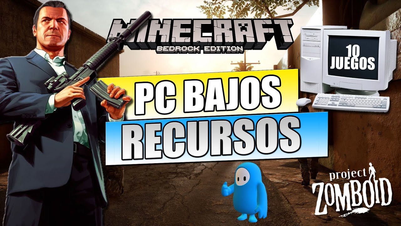 10 JUEGOS EN UNA PC DE BAJOS RECURSOS 2022 | Intel HD Graphics | ChoChe7w7