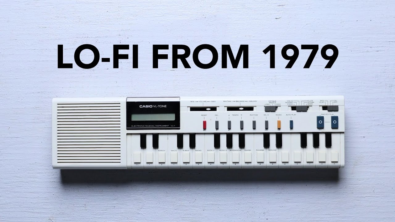 Casio VL-TONE: Super nostalgic lo-fi synth from 1979 + FREE SAMPLE LIBRARY