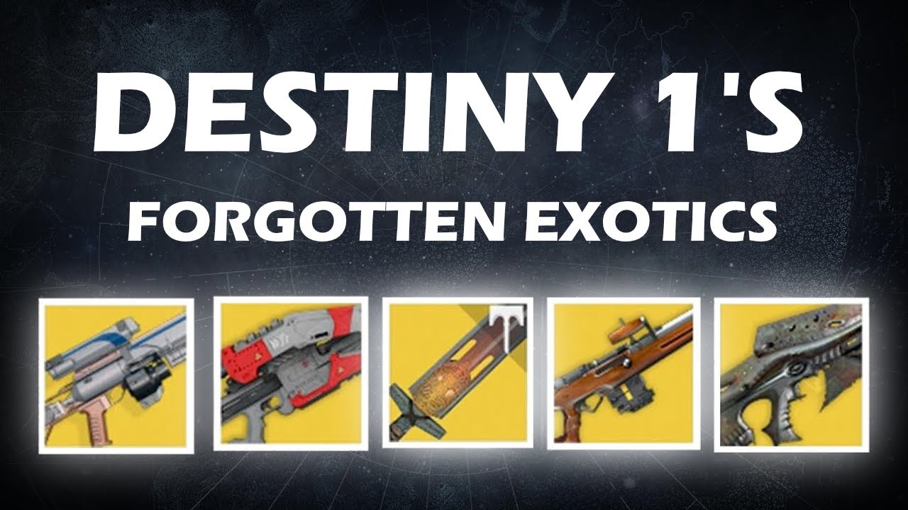 Экзотика из Destiny 1 пока отсутствует в Destiny 2