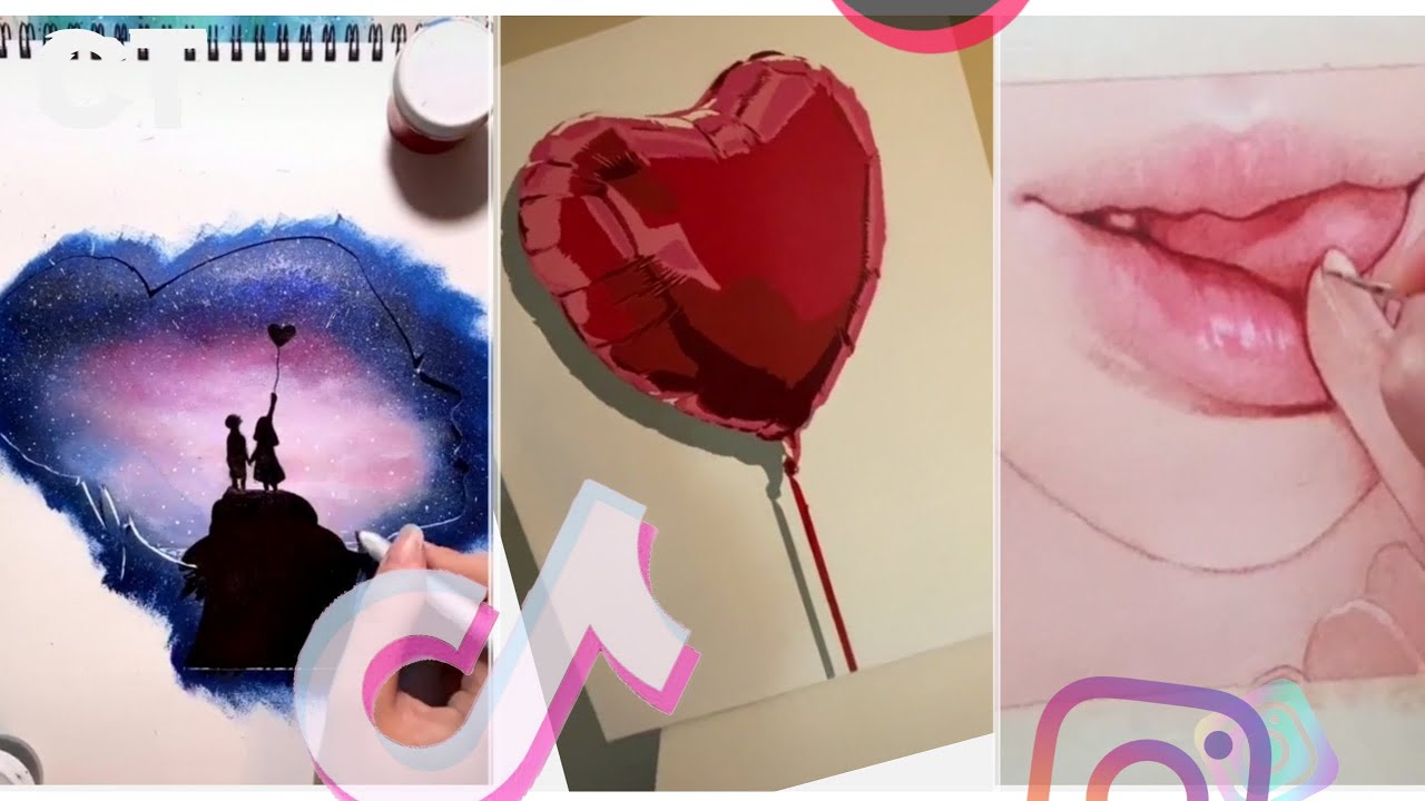 10 Minutes Straight of Beautiful Art Tik tok🎨✨😍