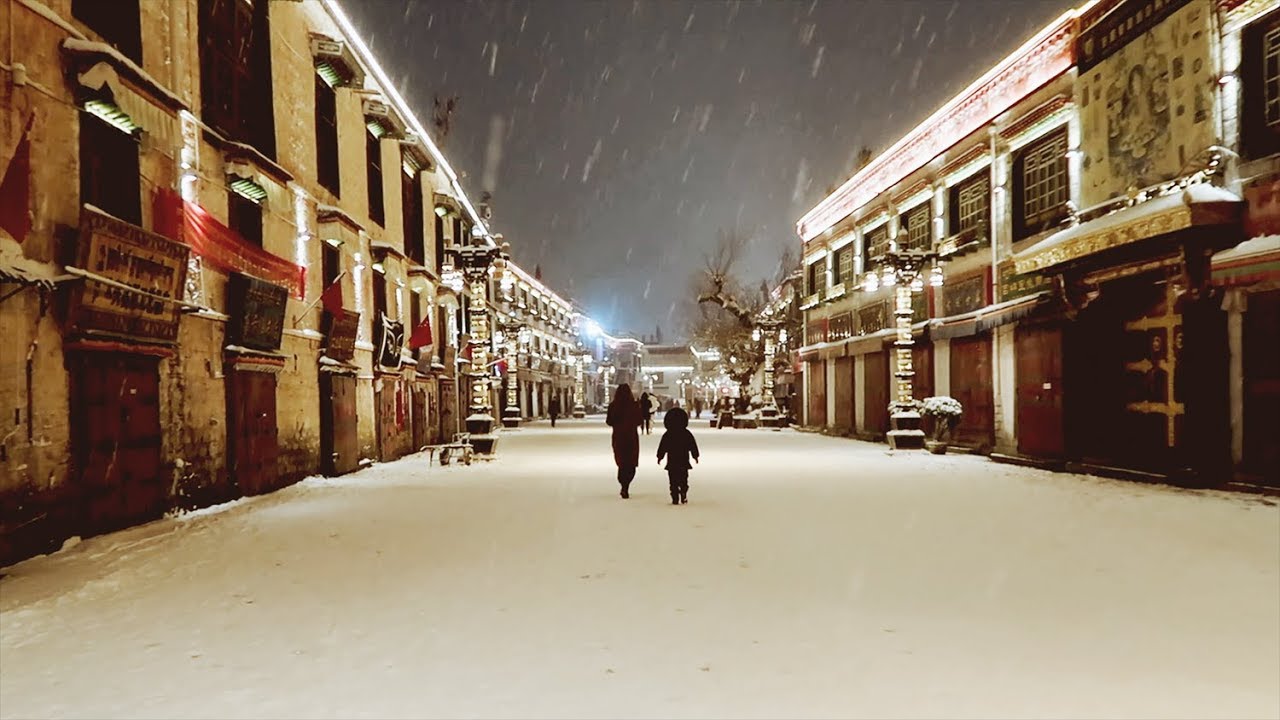 tibet's heaviest snow in 10 years | vlog