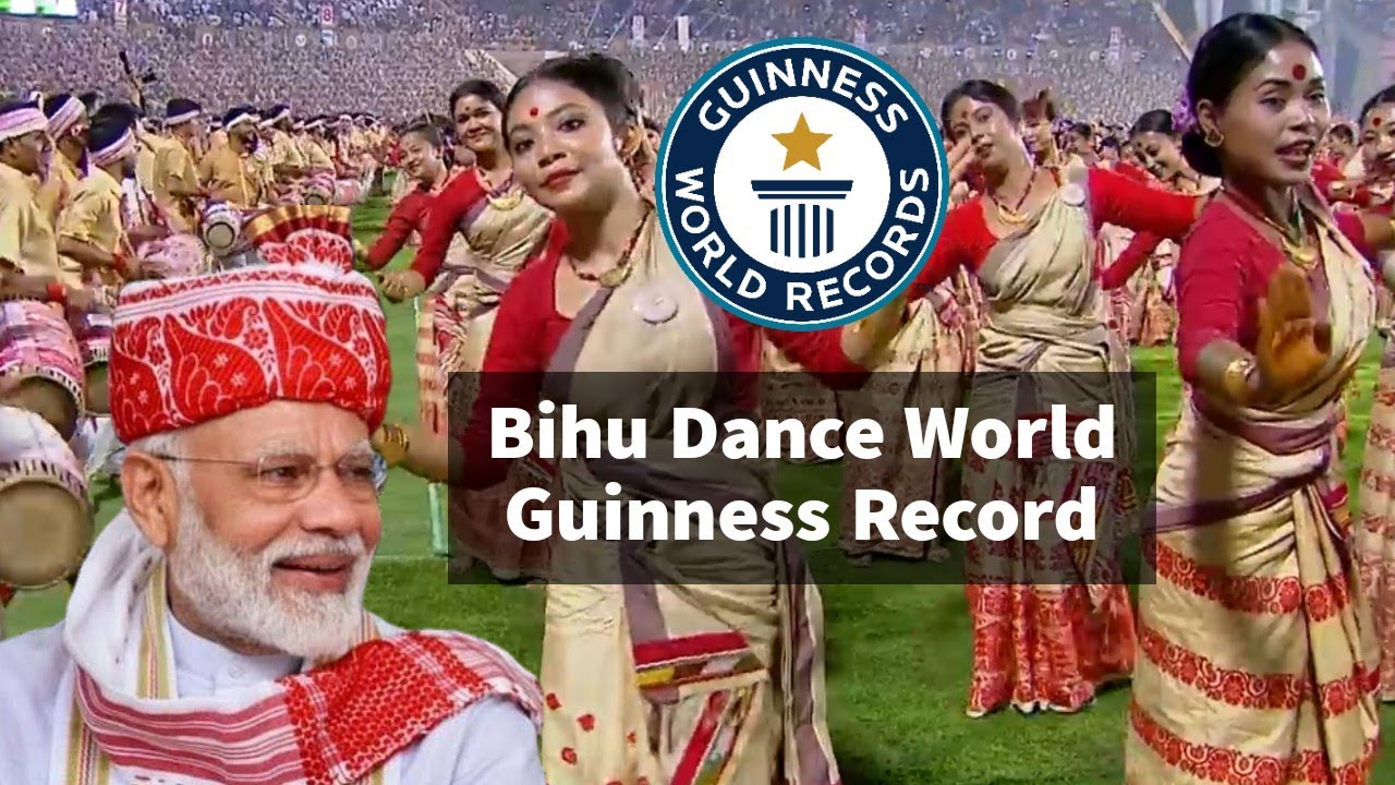 Bihu Dance World Guinness Record | 11k dancers in Assam