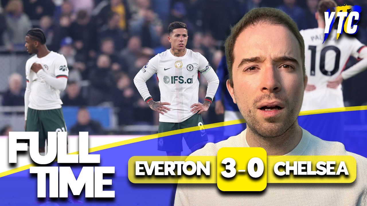 THE PLAYERS DON'T BUY INTO THIS 'PROJECT' ANYMORE...BLUECO OUT! | EVERTON 3-0 CHELSEA