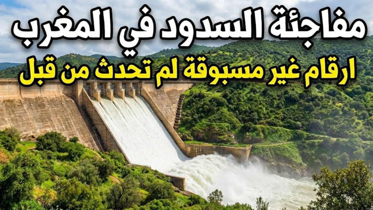 ارتفاع قياسي في نسبة ملء السدود في المغرب 2026 🚨ارقام لم تحدث من قبل