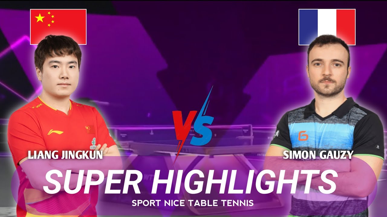 Amaizng‼️Liang Jingkun vs Simon Gauzy Highlights Table Tennis 