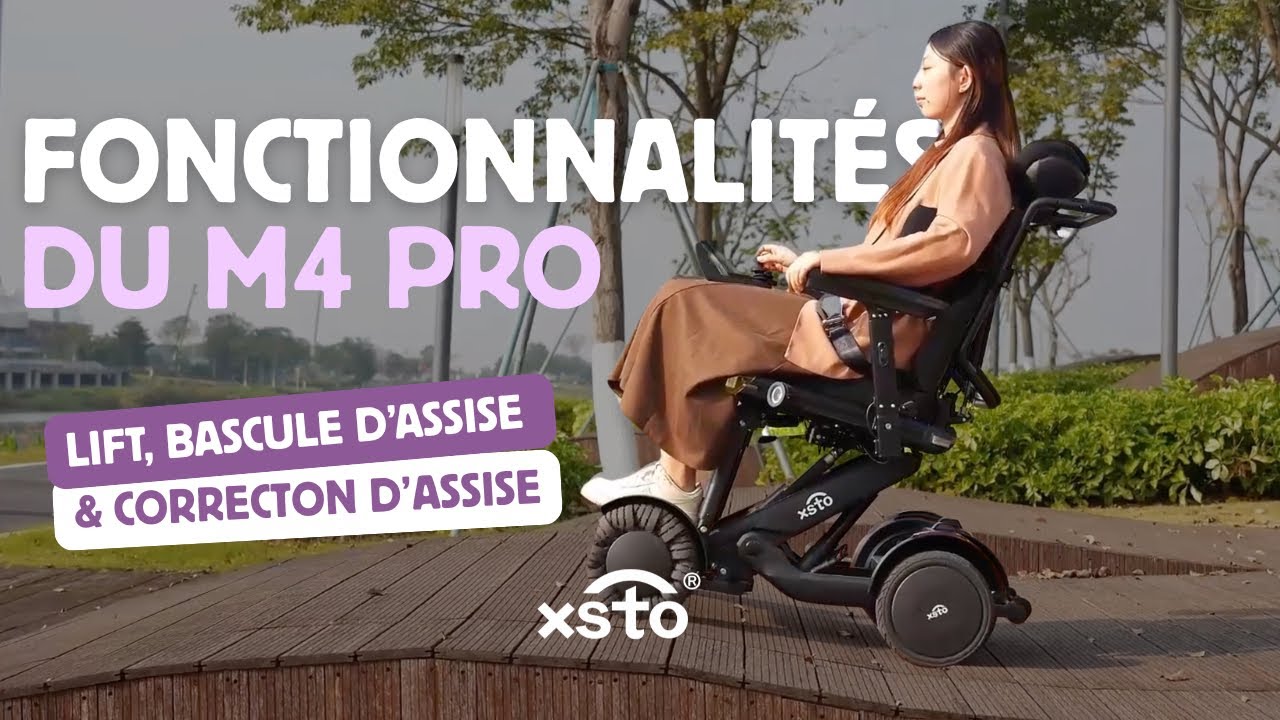 M4 Pro – Maniabilité, lift & sécurité : les fonctionnalités de ce fauteuil électrique en détail