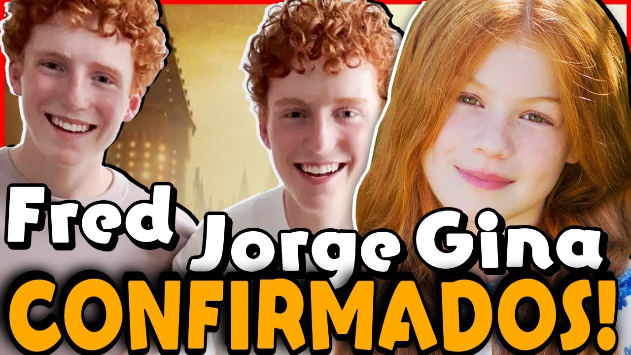 HBO REVELA a FAMÍLIA WEASLEY na nova série de HARRY POTTER! (Fred, Jorge, Gina e Percy!)