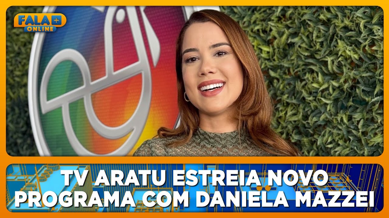 TV Aratu estreia novo programa com Daniela Mazzei