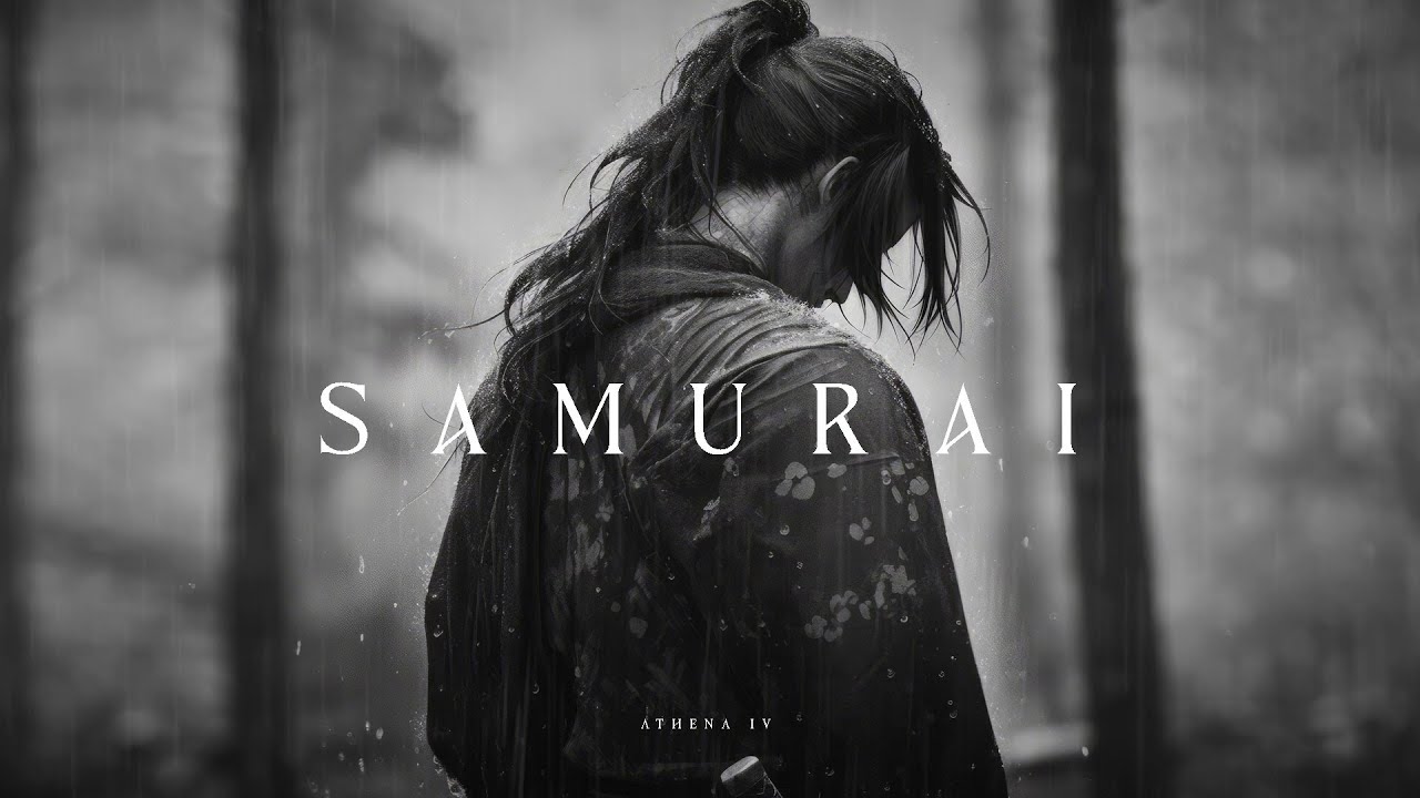 Samurai – Japanese Flute Music with Rain for Relaxation & Healing
