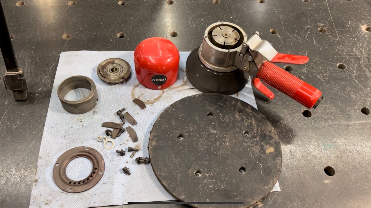 Neiko 8&rdquo; Bondo Hog destroyed after second use!