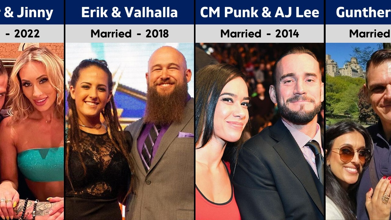 Real Life WWE Couples You Didn’t Know About ❤️🤼
