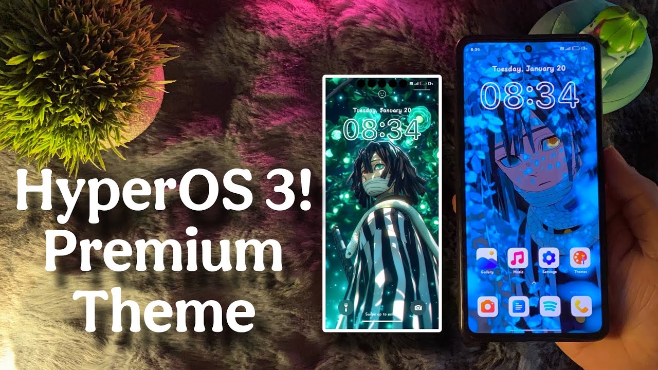 HyperOS 3! Premium iOS Style Theme 🚀 Next Level Customization | #hyperos3 