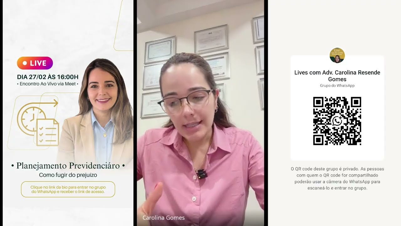 Planejamento Previdenciário: Como garantir a melhor aposentadoria? | Live