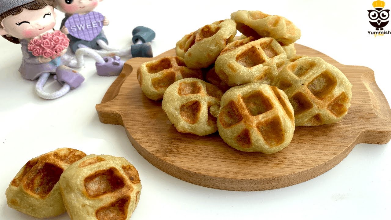 Mélangez 3 ingrédients seulement!! Vous aurez les meilleurs Gaufres de Patate Douce!! #waffles