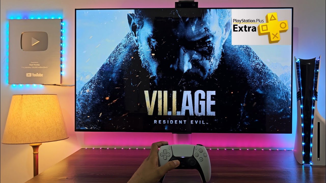 Resident Evil Village on PS+ Extra 😍